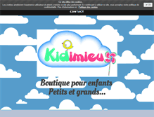 Tablet Screenshot of kidimieux.com